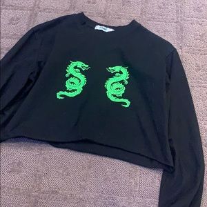 adika cropped long sleeve